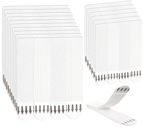 RAINFLOW Picture Hanging Strips Heavy Duty Wall Adhesive Strips - 32 Pairs Large Small Frame Hanging Kit No Nails Damage Free Wall Hangers for Pictures Poster Mirror Dorm Room Decor Apartment Wall