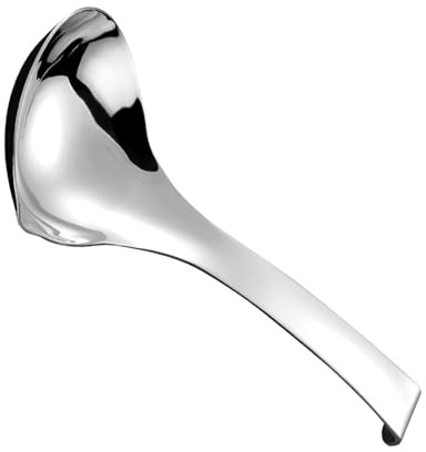 Cucchiaio da portata in acciaio inox con manico ergonomico cucchiaio da cucina professionale per cucinare a casa essenziale