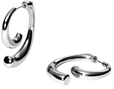 Purelei Spiral Ohrringe – Zweiteiliges Spiraldesign – Edelstahl 14K/18K vergoldet – Ausdrucksstarke Statement-Ohrstecker – 9,5 g (Paar) – Wasserfest