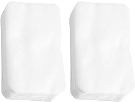 IWOWHERO Lingettes Démaquillantes Visage Ultra Fines en Coton de Soie 200 Pièces Jetables Hydratantes et Exfoliantes Usage Quotidien et Portable