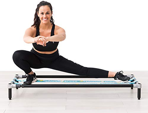 SPIDER SLACKLINE SIS02 - Slackgym - Indoor Slackline mit Verstellbaren Parallelen Lines - Wie im Fitnessstudio - Geeignet für Anfänger und Experten - Slacklinelänge 1,2 m