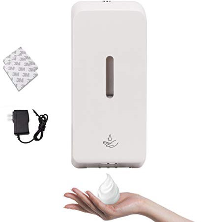 LTLWSH Wall Mounted Soap Dispenser with Sensor 1000ML Non-contact Disinfectant Dispenser for Hotel, Office, Home, Healthcare Facilities