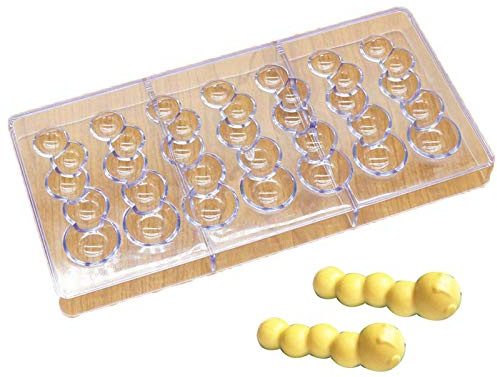 DUBENS 7 Sogar Raupen Raupe Polycarbonat Schokolade Form 3D Candy Fondant Kuchen Form DIY Küche Backen Form Gebäck Werkzeuge