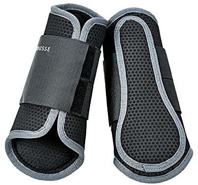 Busse Gamaschen Active MESH schwarz grau Doppel Klettverschluss pflegeleicht stabil