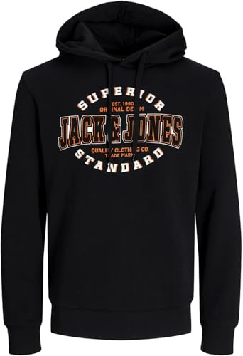 Jack & Jones Huvtröja för herrar, hoodie, sweatshirt, ri.9j, L