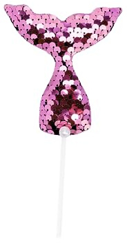 LITTLE BIRTHDAY 1x Meerjungfrau Pailletten Flosse Cupcake Dekoration | Für Kuchen, Für Muffins, Geburtstag, Kindergeburtstag, Party Deko, Mitgebsel