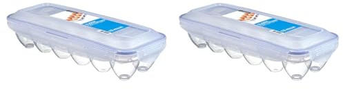 iSi Lock & Lock HPL954 - Huevera (Capacidad para 12 Huevos) (Paquete de 2)