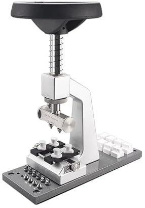 LeTkingok Apriscatole Posteriori Professionali Regolabili per Orologi, Kit di Strumenti per La Riparazione di Orologi Stile Oyster con Vite per Macchina Sul Fondello per Orologiai