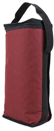JISADER Bolsas de Dos Botellas, Bolsa enfriadora de Vino portátil para Hombres y Mujeres, Bolsa de Vino Multiusos, Bolsa térmica para Acampar y