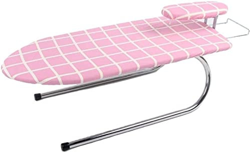 Genérico Herramientas de Planchado Tabla de Planchar portátil, Tabla de Planchar con Panel metálico Tipo U Rejillas de Planchado duraderas y antioxidantes, adecuadas para lavandería en Dorm