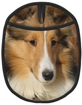 Beau Chien de Race Sheltie, Maniques, maniques résistantes à la Chaleur, maniques de Cuisine en Silicone antidérapantes