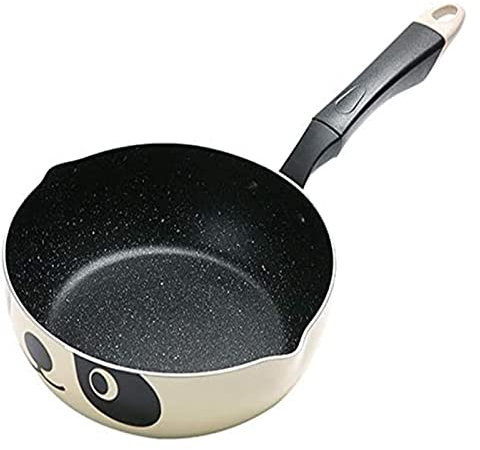 GSZCCZS Wok Pan Frying Pan Topf Induktion Kocher universeller Bratpfanne Nicht-Stick-Aluminium-Topf-Pfanne Steintopf (Größe: C) Sicht