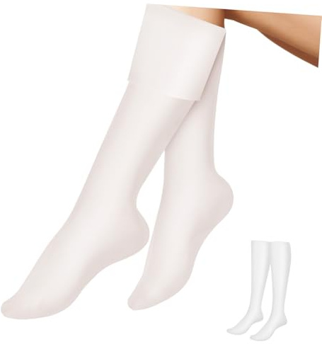 TOYANDONA Feuchtigkeitsspendende Lange Sebs Socken Mit Lotion Für Trockene Füße Elastisches Bündchen Atmungsaktiv Spa Nachtsocken Für Herren Und Damen