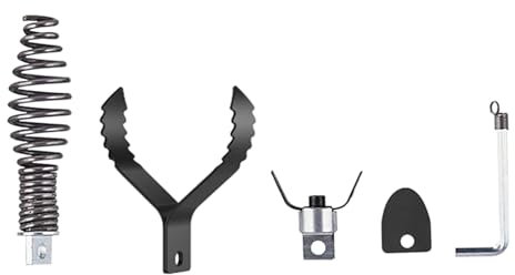 VersatilitysDrain Auger Drain Snakes Drill Set di accessori per pulizia di tubi residenziali e commerciali testa taglierina