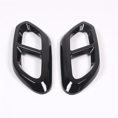center console sticker For Benz For GLC Class X254 GLC260 GLC300 For AMG 2023+ Car Tailpipe Throat Frame Muffler Bumper Exhaust Pipe Cover Trim(Glossy black)