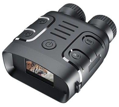 Binocolo di visione notturna di HD, dispositivo di visione notturna eccellente di Digital, uso di giorno e di notte, attrezzatura di sorveglianza nera di 13cm