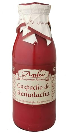 Anko Gazpacho de Remolacha Rote Beete Suppe Spanien inkl. FeinWert E-Book (1 x 500ml)