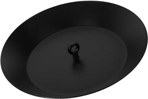 EPIGEIST Bacino Raccogligocce in Alluminio per Catena Pioggia Resistente agli Agenti Atmosferici Vasca Raccolta Acqua Piovana per Giardino Balcone e Patio per Irrigazione Piante e Fontane