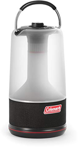 Coleman 360 Sound & Light LED Laterne mit Bluetooth Lautsprecher - Camping Lampe mit Lautsprecher, Lampe mit integrierter Bluetooth Box