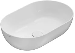 Lavabo Appoggio T-EDGE 54x36x16 Bianco B6O54BI