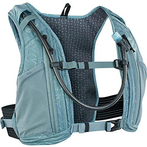 EVOC Hydro PRO 1,5l und 3l + 1,5l Hydration Bladder Trink-Rucksack, Rucksack mit Trinkblase (extraleicht, Zwei Nutrition COMPARTMENTS, EIN BZW. Zwei Brustgurt-Taschen, 1,5l Trinkblase)