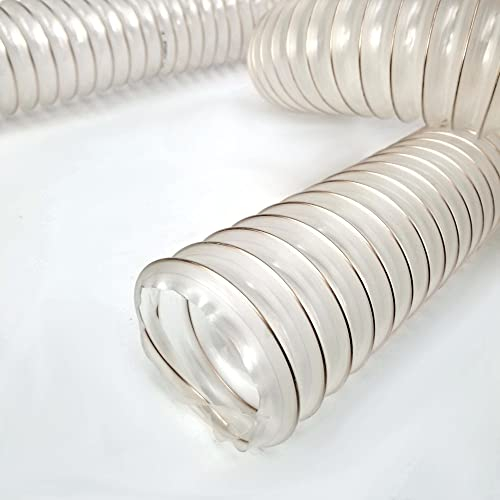 Tubo di aspirazione 100 mm, lunghezza 3 m, 0,4 mm, tubo a spirale ad alte prestazioni, leggero, flessibile, antistatico