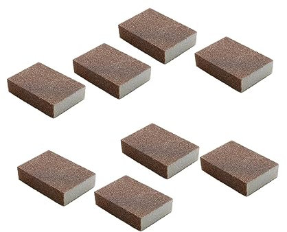 HAPINARY 8pezzi Spugne Di Pulizia Emery Per Cucina Decontaminazione Senza Danni Superfici Delicate Accessori Multiuso Per Lavaggio Piatti e Utensili Da Cucina