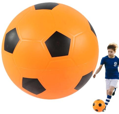 Weicher Ball Für Kinder, 21cm Fußball PVC Kinder, Indoor/Outdoor Softball Aus Schaumstoff, Fun Sport Softball, Weiche Fußbälle Für Fußballtore, Kleinkinderbälle Für Aufblasbare Schwimmreifen