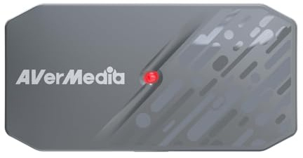 AVerMedia BU113G2 CamStream 4K – 4K60 USB Video Capture Card for DSLR, Camcorder, GoPro – Plug & Play, Low Latency Streaming for OBS, Zoom, Teams, Twitch – Works with Windows, macOS, iPadOS, PC