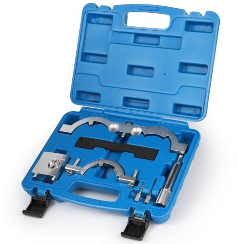 lalago 7 Pezzi Set di Strumenti di Bloccaggio, Attrezzo Messa in Fase della Fasatura del Motore, Utensile Cinghia Dentata Compatibile con Buick Opel Vauxhall Corsa Chevrolet 1.0, 1.2, 1.4 1.6 Turbo