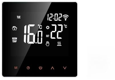 YQVEOT Thermostat Intelligent Thermostat Intelligent de TUYA WiFi, Chauffage électrique de Plancher électrique/à gaz Température Télécommande(WiFi ElectricHeating)