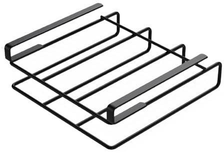 Kitchen Shelf - High Performance Board Storage Compartment, No Drill Baking Tray Rack, Vertical Pan Organiser, Multi-Purpose Cabinet Insert for Cookware, Bedding, Tableware, Utensils