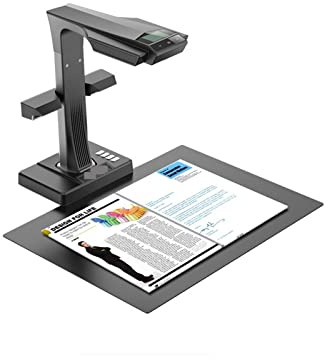 Dokumentenkamera, ET16. Plus A3 Book Scanner Schnelle Geschwindigkeit, max A3-Dokument-Unterstützung Okr. Funktion kompatibel mit Windows Mac for Büro(AU)