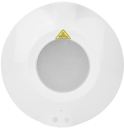 Generic Gadgets pour Hommes, Tasse de Boisse de Boisson Chauffante Chauffante avec 2 Réglages de Température Tasse de de de de pour la de café du Bureau à Domicile (White)