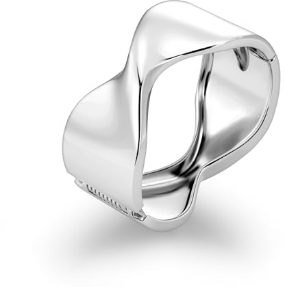 ALEXCRAFT 14K Vergoldet Armreif Große Breit Silber 925 Cuff Armband Damen