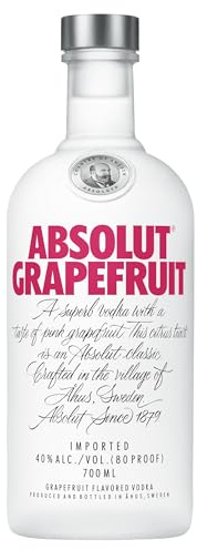 Absolut Grapefruit Flavoured Vodka, 70cl