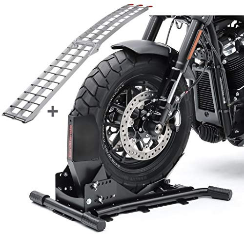 Set Motorradwippe Constands Easy Vario + Auffahrrampe Alu II SW3