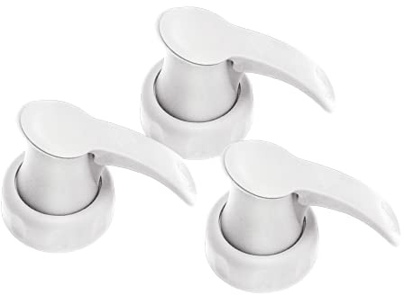 Topster C&B 3 x Reusable Milk Pourer. 3 x White. Fits most plastic milk bottles.