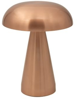 Luxus - Tischlampe Touch - Sofia - Rosé - H21 x Ø16 - Terrassenlampe - Schreibtischlampe - LED - Wiederaufladbar - Dimmbar - Kabellos - Tischlampe für innen und außen