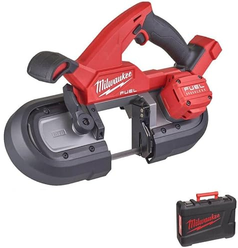 Milwaukee M18 FBS85 Fuel 18v Cordless Brushless Bandsaw 2 x 2ah Li-ion