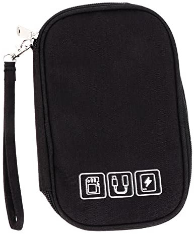 Alipis 1 Bolsa De Almacenamiento Para PC Estuche De Viaje Para Electrónica Bolsa Organizadora De Electrónica De Viaje Mini Maleta Gadget Estuche Organizador De Cable De Viaje Cable De