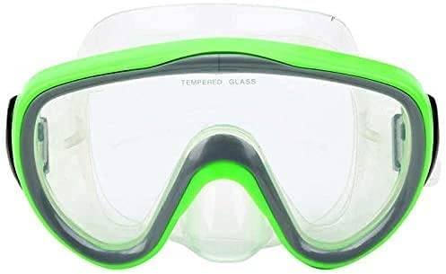 Samnuerly Vollgesichtsmaske, Tauchen, Tauchmasken, Schnorchelmaske, Silikon, gehärtetes Glas, Schwimmbrille, Antibeschlag, Unterwasser-Tauchmaske, Schwimmen, Schnorchelausrüstung für Erwachsene
