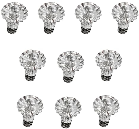 Weihnachtsbaum-Kerzen-Clips, Kerzenhalter-Clip, 10 Stück Kerzenhalter-Clips für Weihnachtsbaum, 360 Grad drehbar, für Hochzeit, Tisch, Festival, Weihnachtsdekorationen (C)