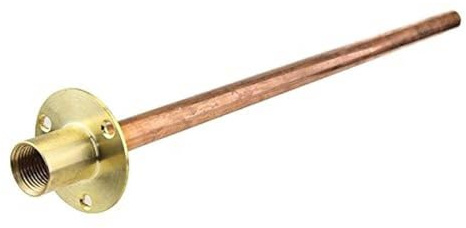 1/2 Hose Union Wall Plate Backplate Flange with 14 Copper 15mm Tube