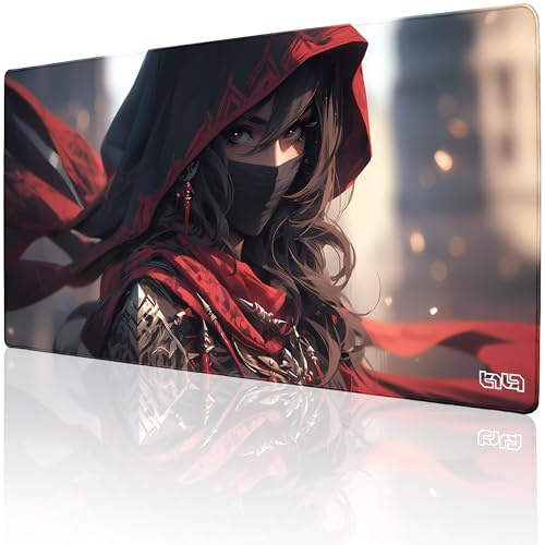 Tilt Schreibtischunterlage 100x50 cm Gaming Mauspad XXL | Rutschfester Mousepad Groß für Schreibtisch und PC Gadgets | Wasserdichter Desk Mat (Persian Assassin)