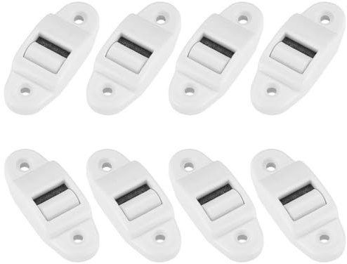 WeddHuis 8 Pezzi Guida Cinghia Tapparella Con Spazzola e Rullo 23mm Guida a Nastro per Tapparelle Guide per Tapparelle,Larghezza Fino a 23 mm per Tapparelle