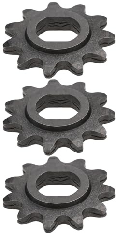 YINETTECH 3Pcs Motorbicycle 11 Teeth 25H Chain Sprocket H Hole Compatible with 1020 High-speed Motors