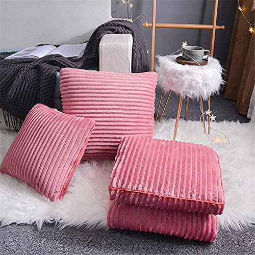 Couverture et oreiller de voyage 2 en 1 – Couverture douce et chaude pour avion, voiture, bureau et maison – Coussin confortable pour dormir et dormir confortablement en déplacement