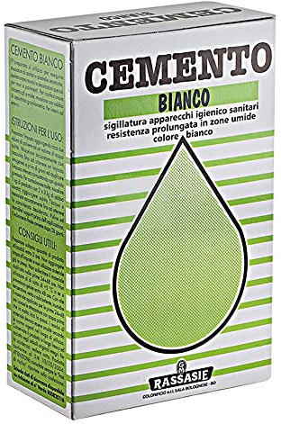 4PZ CEMENTO BIANCO IN POLVERE Kg. 5 - busta NextradeItalia Mod.FERX.4QYSQUYNLM