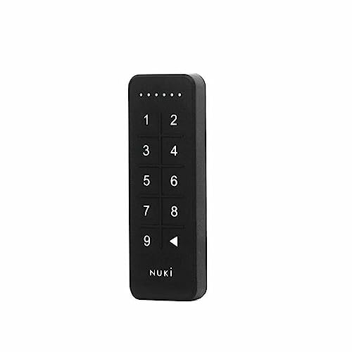 Nuki Keypad, serratura con codice di accesso, bluetooth, apriporta automatico, serratura elettronica, accessorio smart per la Nuki Smart Lock, accesso tramite codice, serratura smart, Nuki Smart Home